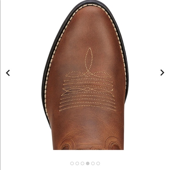 HERITAGE R TOE WESTERN BOOT - Picture 4 of 5